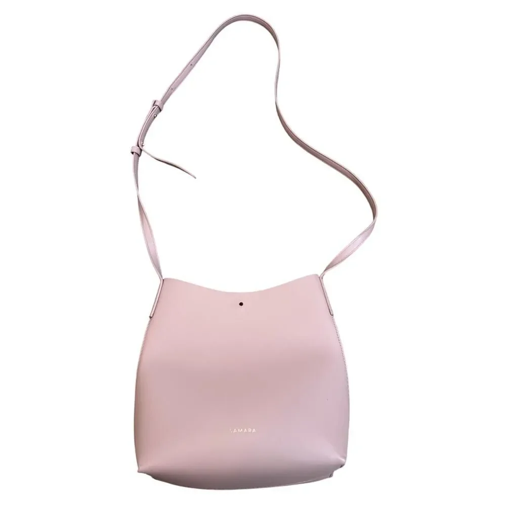 Samara Crossbody Bag In Peony Pink Blush Vegan Leather